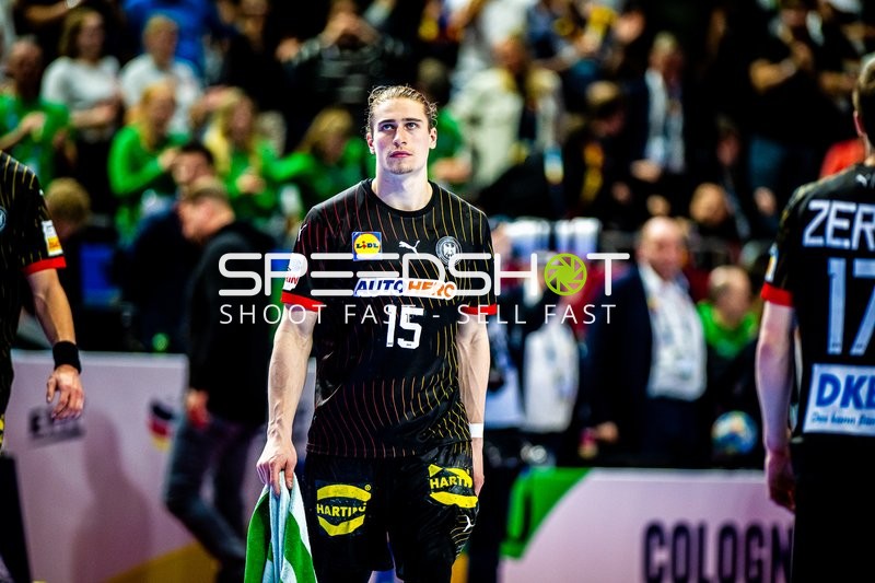 Handball I Herren I Euro 2024 I Halbfinale I Deutschland - Dänemark I 26.01.2024