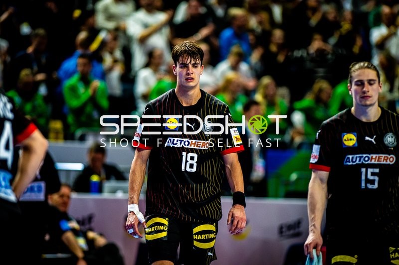 Handball I Herren I Euro 2024 I Halbfinale I Deutschland - Dänemark I 26.01.2024