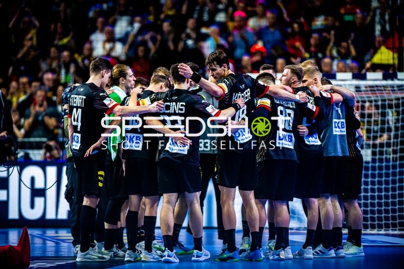 Handball I Herren I Euro 2024 I Halbfinale I Deutschland - Dänemark I 26.01.2024