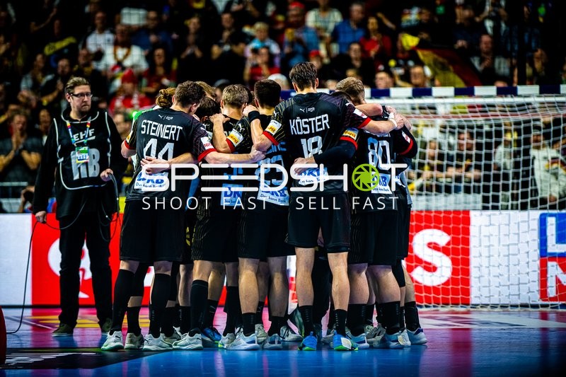 Handball I Herren I Euro 2024 I Halbfinale I Deutschland - Dänemark I 26.01.2024