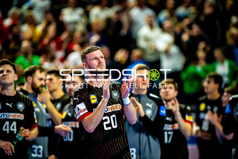 Handball I Herren I Euro 2024 I Halbfinale I Deutschland - Dänemark I 26.01.2024