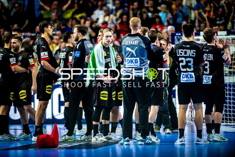 Handball I Herren I Euro 2024 I Halbfinale I Deutschland - Dänemark I 26.01.2024