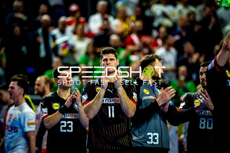 Handball I Herren I Euro 2024 I Halbfinale I Deutschland - Dänemark I 26.01.2024