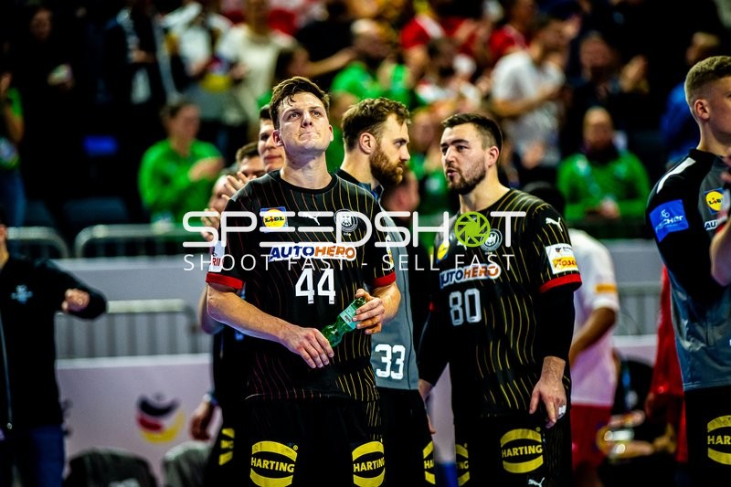 Handball I Herren I Euro 2024 I Halbfinale I Deutschland - Dänemark I 26.01.2024
