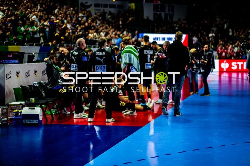 Handball I Herren I Euro 2024 I Halbfinale I Deutschland - Dänemark I 26.01.2024