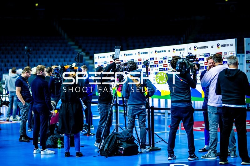 Handball I Herren I Euro 2024 I Mediacall I 27.01.2024
