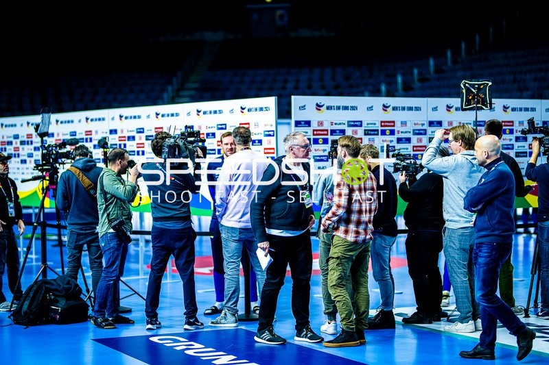 Handball I Herren I Euro 2024 I Mediacall I 27.01.2024