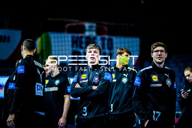 Handball I Herren I Euro 2024 I Mediacall I 27.01.2024