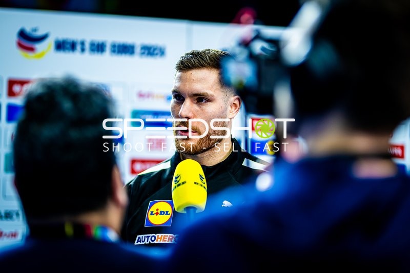 Handball I Herren I Euro 2024 I Mediacall I 27.01.2024