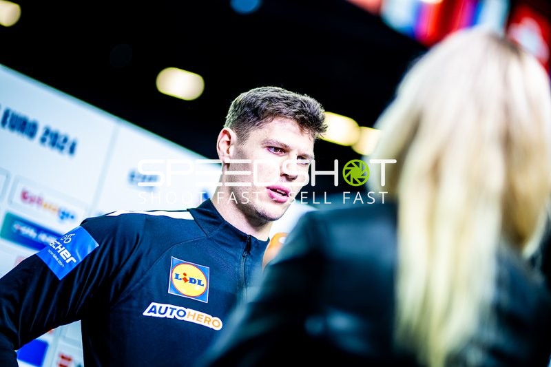 Handball I Herren I Euro 2024 I Mediacall I 27.01.2024