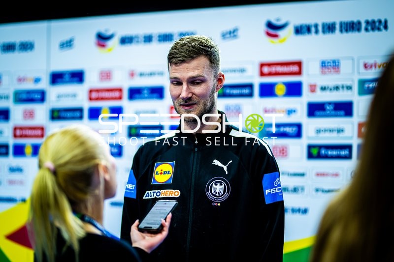 Handball I Herren I Euro 2024 I Mediacall I 27.01.2024