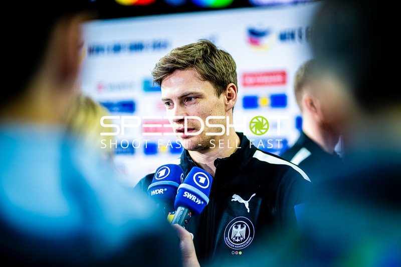 Handball I Herren I Euro 2024 I Mediacall I 27.01.2024