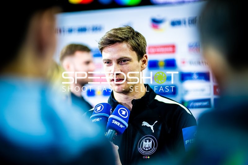 Handball I Herren I Euro 2024 I Mediacall I 27.01.2024