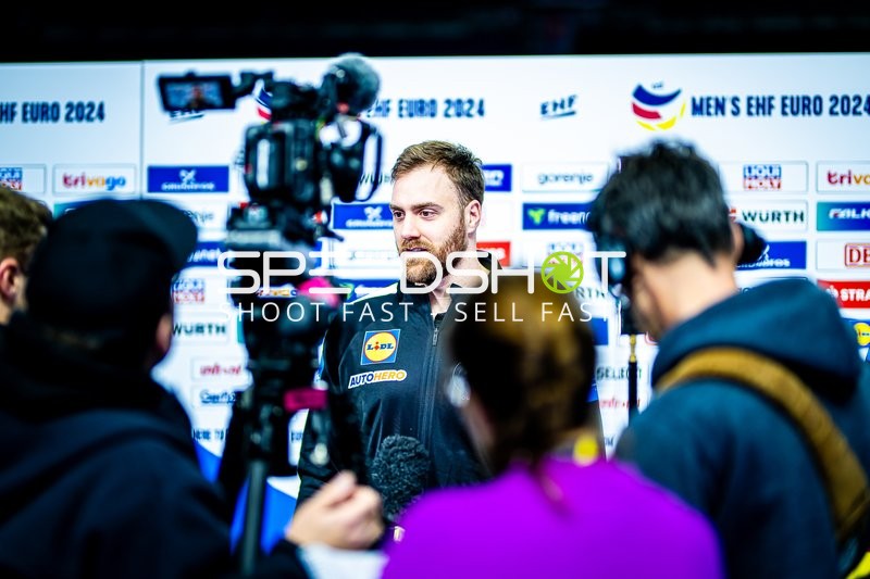 Handball I Herren I Euro 2024 I Mediacall I 27.01.2024
