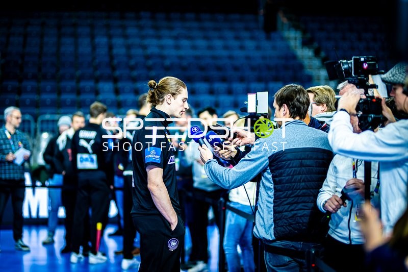 Handball I Herren I Euro 2024 I Mediacall I 27.01.2024