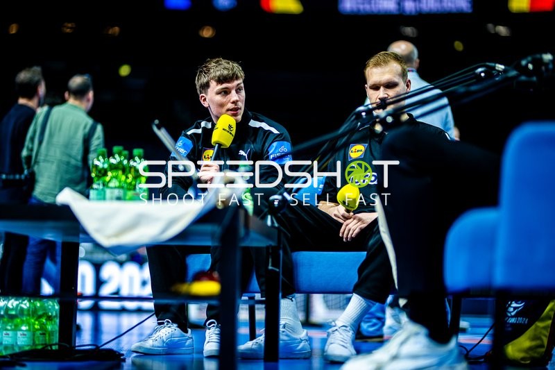 Handball I Herren I Euro 2024 I Mediacall I 27.01.2024