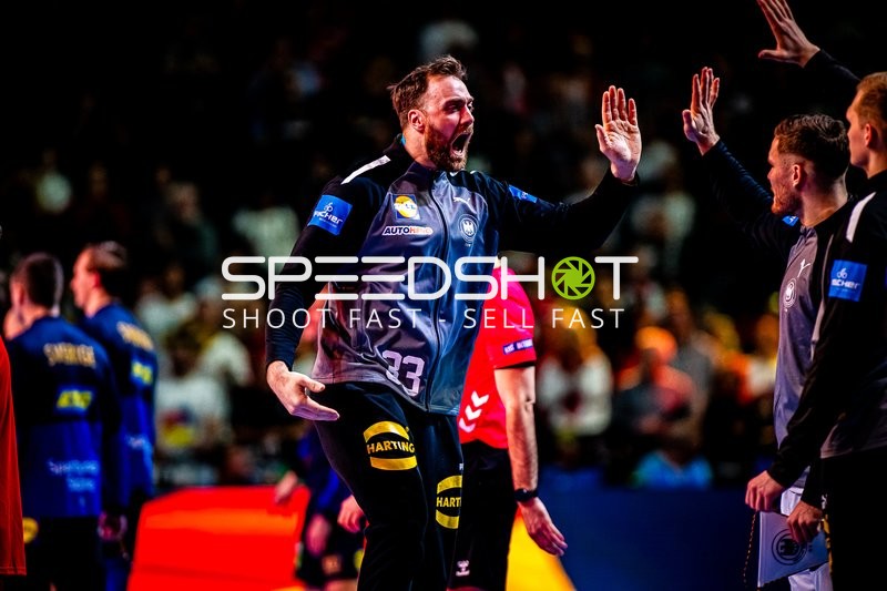 Handball I Herren I Euro 2024 I Spiel um Platz 3 I Deutschland - Schweden I 28.01.2024