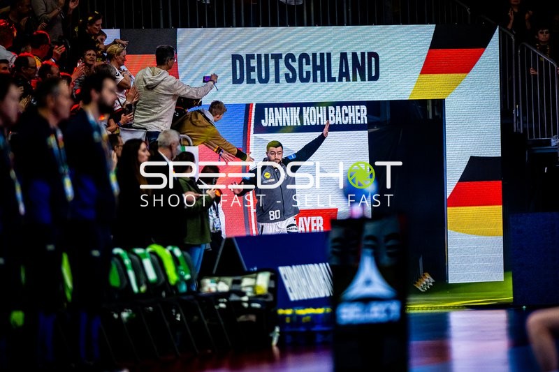 Handball I Herren I Euro 2024 I Spiel um Platz 3 I Deutschland - Schweden I 28.01.2024