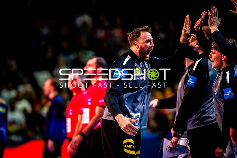 Handball I Herren I Euro 2024 I Spiel um Platz 3 I Deutschland - Schweden I 28.01.2024