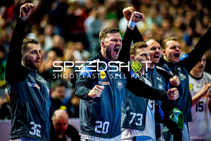 Handball I Herren I Euro 2024 I Spiel um Platz 3 I Deutschland - Schweden I 28.01.2024