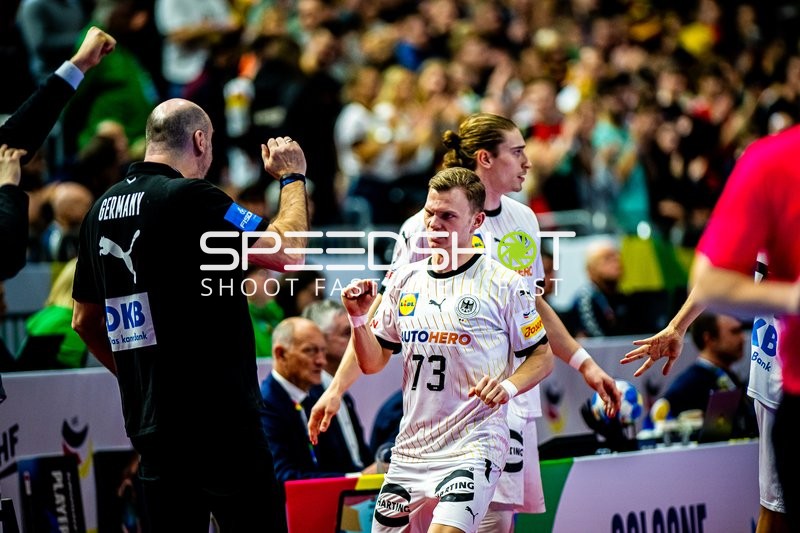 Handball I Herren I Euro 2024 I Spiel um Platz 3 I Deutschland - Schweden I 28.01.2024