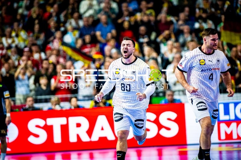Handball I Herren I Euro 2024 I Spiel um Platz 3 I Deutschland - Schweden I 28.01.2024