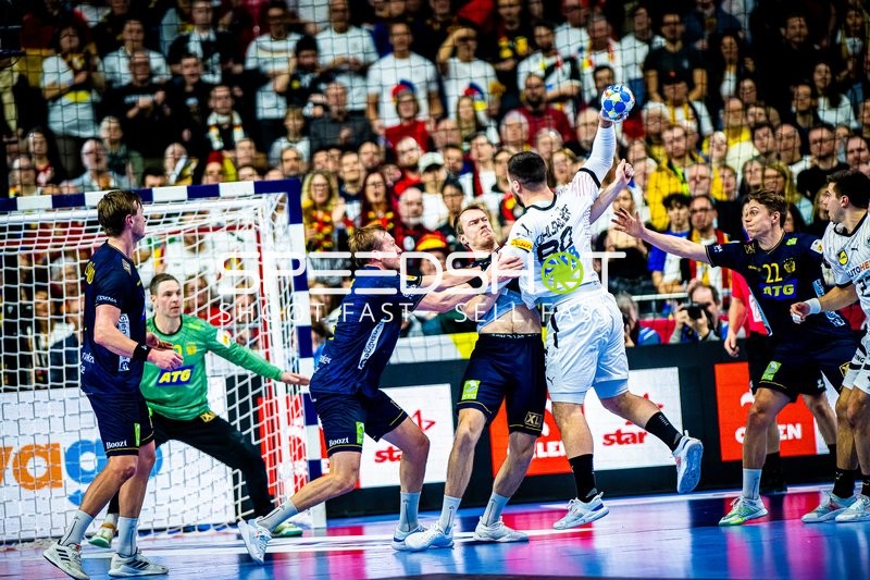 Handball I Herren I Euro 2024 I Spiel um Platz 3 I Deutschland - Schweden I 28.01.2024