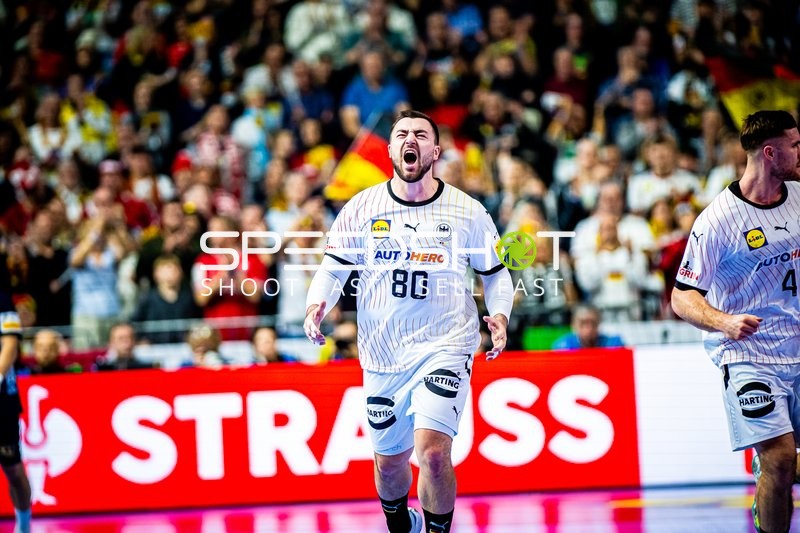 Handball I Herren I Euro 2024 I Spiel um Platz 3 I Deutschland - Schweden I 28.01.2024