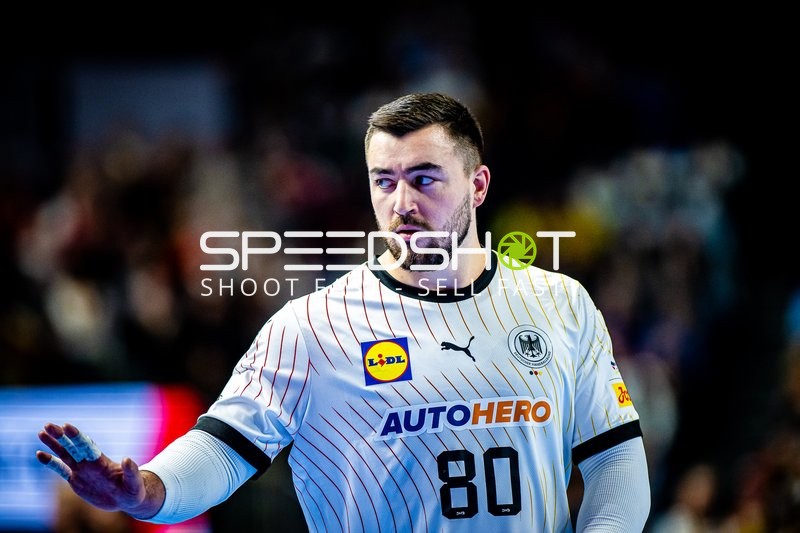 Handball I Herren I Euro 2024 I Spiel um Platz 3 I Deutschland - Schweden I 28.01.2024