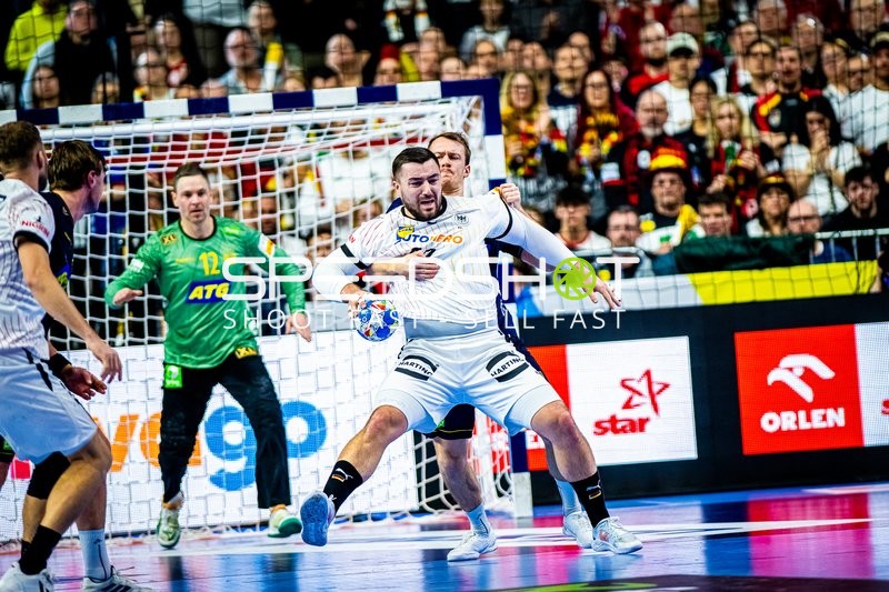 Handball I Herren I Euro 2024 I Spiel um Platz 3 I Deutschland - Schweden I 28.01.2024