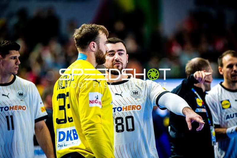 Handball I Herren I Euro 2024 I Spiel um Platz 3 I Deutschland - Schweden I 28.01.2024