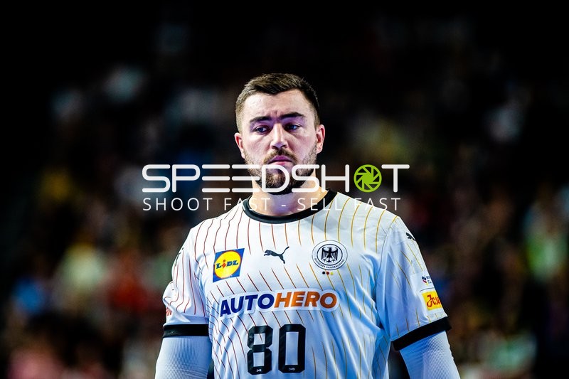 Handball I Herren I Euro 2024 I Spiel um Platz 3 I Deutschland - Schweden I 28.01.2024