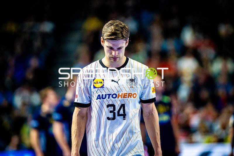 Handball I Herren I Euro 2024 I Spiel um Platz 3 I Deutschland - Schweden I 28.01.2024