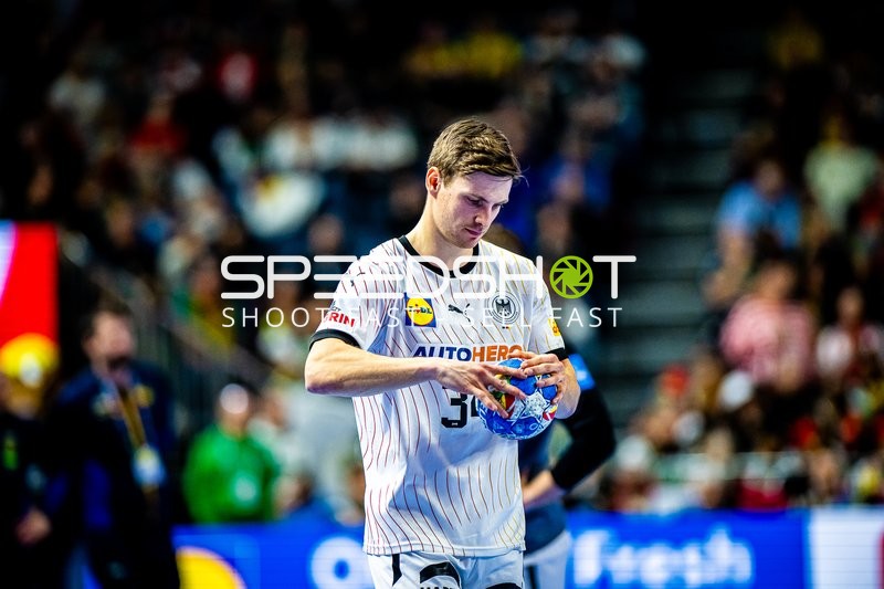Handball I Herren I Euro 2024 I Spiel um Platz 3 I Deutschland - Schweden I 28.01.2024