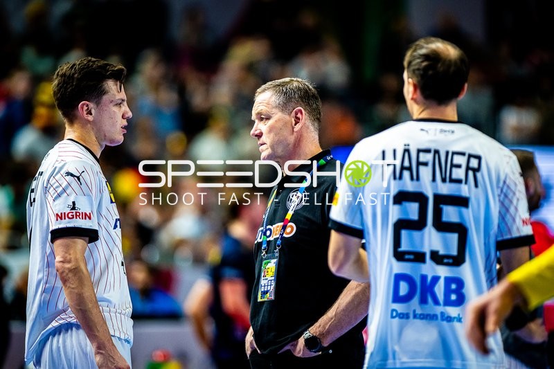 Handball I Herren I Euro 2024 I Spiel um Platz 3 I Deutschland - Schweden I 28.01.2024