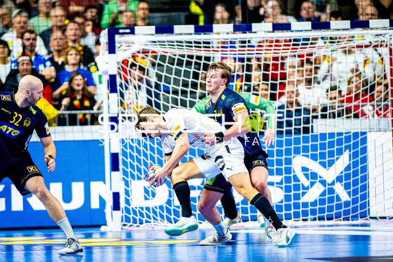 Handball I Herren I Euro 2024 I Spiel um Platz 3 I Deutschland - Schweden I 28.01.2024