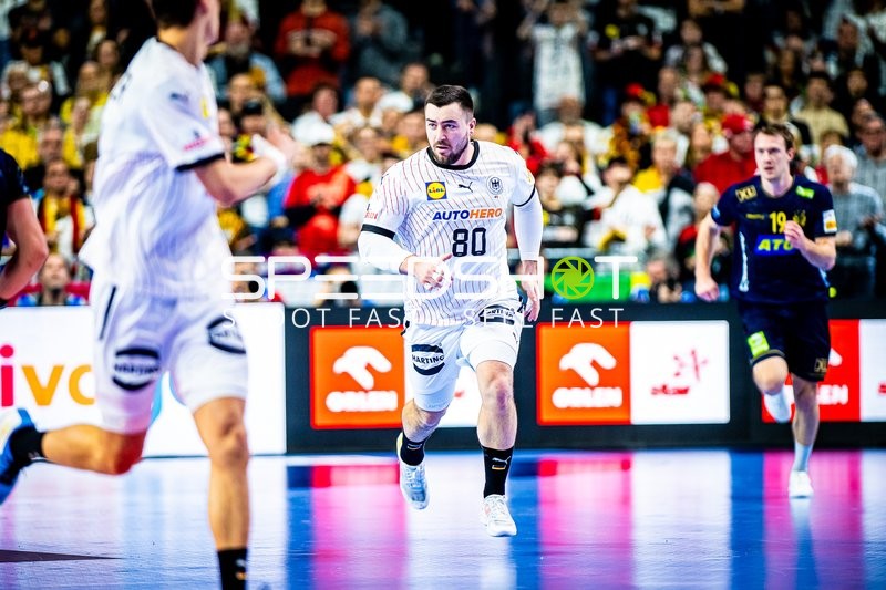 Handball I Herren I Euro 2024 I Spiel um Platz 3 I Deutschland - Schweden I 28.01.2024