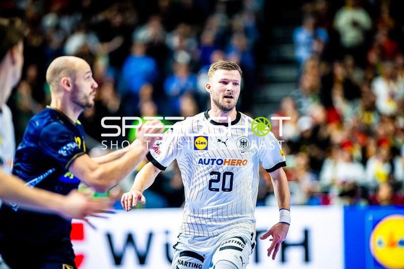 Handball I Herren I Euro 2024 I Spiel um Platz 3 I Deutschland - Schweden I 28.01.2024