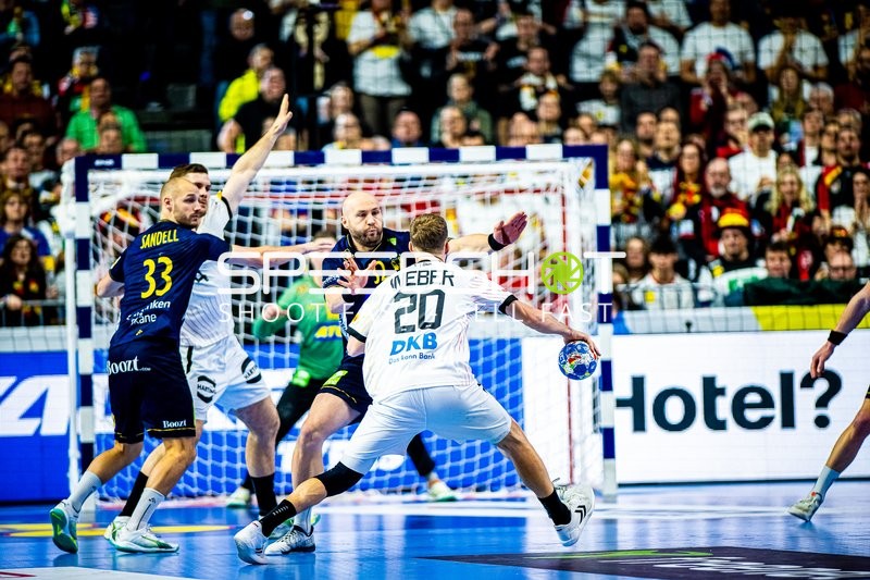 Handball I Herren I Euro 2024 I Spiel um Platz 3 I Deutschland - Schweden I 28.01.2024