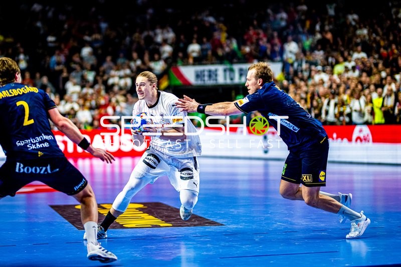 Handball I Herren I Euro 2024 I Spiel um Platz 3 I Deutschland - Schweden I 28.01.2024