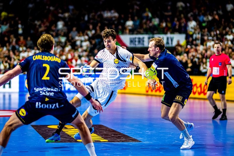Handball I Herren I Euro 2024 I Spiel um Platz 3 I Deutschland - Schweden I 28.01.2024