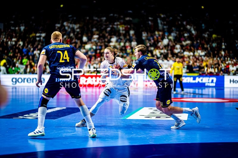 Handball I Herren I Euro 2024 I Spiel um Platz 3 I Deutschland - Schweden I 28.01.2024