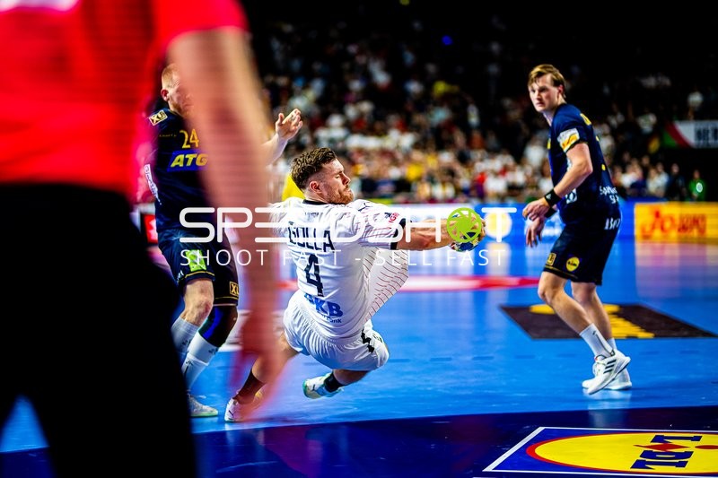 Handball I Herren I Euro 2024 I Spiel um Platz 3 I Deutschland - Schweden I 28.01.2024