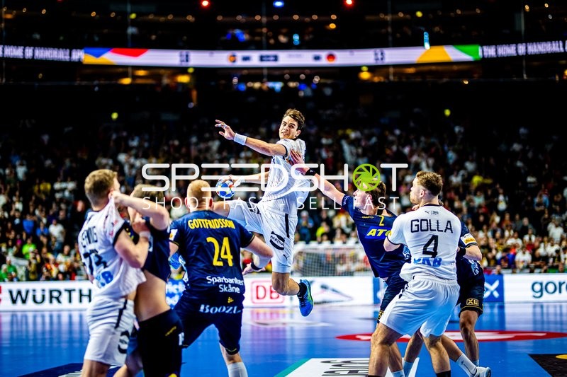 Handball I Herren I Euro 2024 I Spiel um Platz 3 I Deutschland - Schweden I 28.01.2024