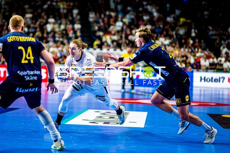 Handball I Herren I Euro 2024 I Spiel um Platz 3 I Deutschland - Schweden I 28.01.2024