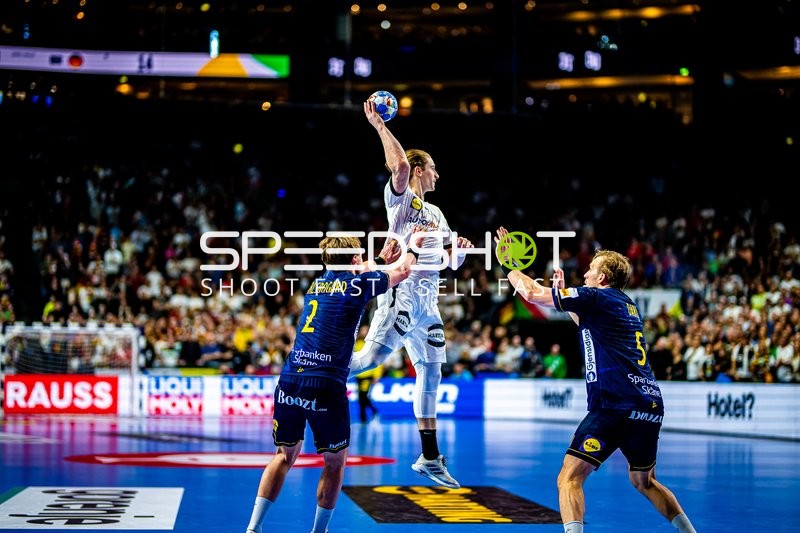 Handball I Herren I Euro 2024 I Spiel um Platz 3 I Deutschland - Schweden I 28.01.2024