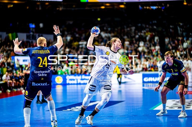 Handball I Herren I Euro 2024 I Spiel um Platz 3 I Deutschland - Schweden I 28.01.2024
