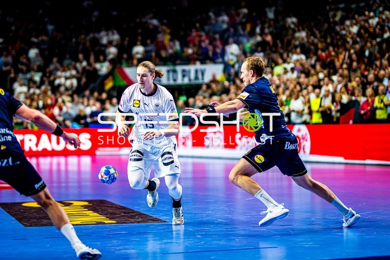 Handball I Herren I Euro 2024 I Spiel um Platz 3 I Deutschland - Schweden I 28.01.2024
