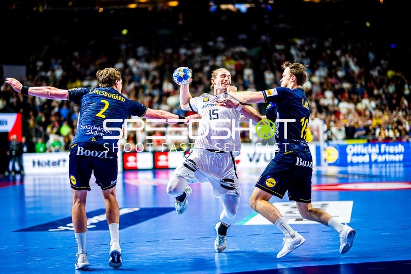 Handball I Herren I Euro 2024 I Spiel um Platz 3 I Deutschland - Schweden I 28.01.2024