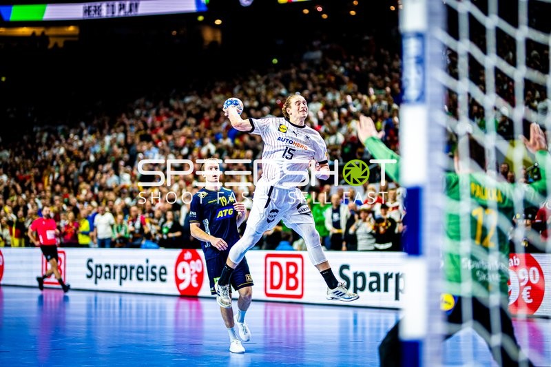 Handball I Herren I Euro 2024 I Spiel um Platz 3 I Deutschland - Schweden I 28.01.2024